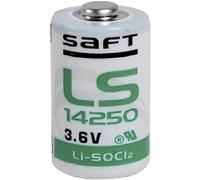 Saft Lithium 3,6V Pile LS14250 1/2AA - Zelle 1/1 pin +/-