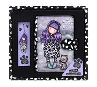 Safta 1086gj04, Ensemble carnet avec Marque-Pages Gorjuss Smitten Kitten Mixte Enfant, Multicolore, M