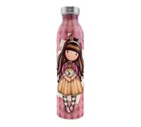 Safta 1103gj08, Bouteille métallique 600 ML Gorjuss Just One Second Unisexe pour Enfants, Multicolore, M