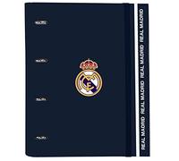 SAFTA Carpebloc anneaux Real Madrid, 512034666, Negro, classeur