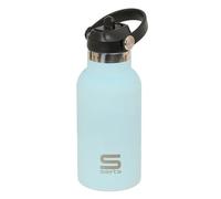 SAFTA Enfant BLEU - Bouteille isotherme, bouteille d'eau, acier inoxydable, double isolation, 12h de boisson chaude et 24h de boisson froide, 350 ml, 7,3 x 19,5 cm