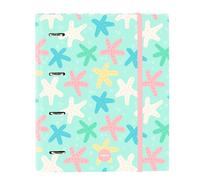 Safta Classeur 4 anneaux 35mm avec intercalaires A4 100 feuilles 27x32x3,5cm