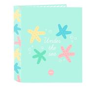 SAFTA Estrellas Classeur à 4 anneaux, idéal pour enfants de différents âges, confortable et polyvalent, qualité et résistance, 27 x 6 x 33 cm