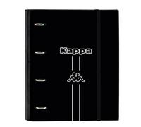 Classeur - Safta - Kappa Dark - 4 Anneaux De 35 Cm - 100 Feuilles A4 - Idéal Pour Enfants