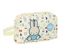 safta MIFFY BUDDY - Porte-petit-déjeuner thermique, qualité et résistance maximale, porte-repas, 21,5 x 6,5 x 12 cm, Beige pastel, M, Décontracté