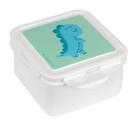 Safta PREESCOAR DINO - Boîte à déjeuner, sac à déjeuner, qualité et résistance maximale, Recreo, 13 x 13 x 7,5 cm, vert, M, Décontracté