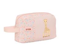 safta Sophie La Girafe Joy - Porte-petit-déjeuner thermique, qualité et résistance maximale, porte-repas, 21,5 x 6,5 x 12 cm, Saumon pastel, M, Décontracté