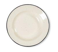 Sagaform Assiette en émail Doris Ø20 cm Vert