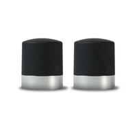 Sagaform Bouchon pour bouteille de vin et champagne Axel Lot de 2 Noir-argent