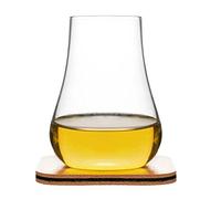 Sagaform Lot de 2 verres à whisky en cristal pour whisky, rhum, brandy, cognac | Ensemble de dégustation de whisky en cristal - Boîte de 2
