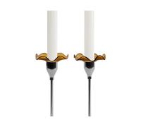 Sagaform Manchette de bougie Viva lot de 2 Amber