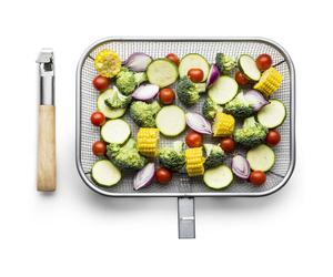 Sagaform Panier à barbecue Sagaform BBQ acier inoxydable