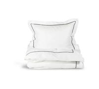 Sagaform Parure de lit Carl 150x210 cm Blanc