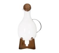 Sagaform Pichet pour vin chaud avec réchaud Nature 1.8 l Transparent-marron