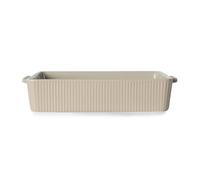 Sagaform Plat à four Flora beige 29.5x18.5 cm