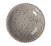 Sagaform Plat à service creux Ditte Gris-noir