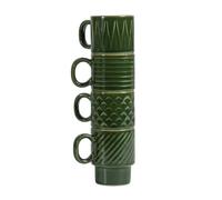 Sagaform Tasse à espresso Coffee & More. lot de 4 Vert
