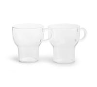 Sagaform Tasses en verre Sagaform 25cl Lot de 2 Transparent
