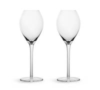 Sagaform Verre à champagne Saga Lot de 2 Transparent