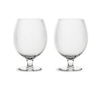 Sagaform Verres à bière Sagaform Blanka 50 cl. 2 pièces Clair