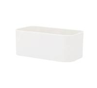 SagaSave Étagère de chevet murale flottante à coller sur une étagère murale en plastique blanc sans perçage pour chambre à coucher, salle de bain, cuisine, bureau