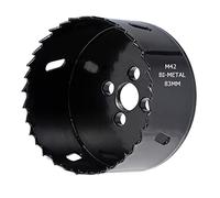SagaSave Lame de scie cloche 83 mm pour trou de maïs en acier inoxydable, acier au carbone et acier bi-métal très résistant