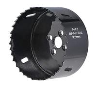 SagaSave Lame de scie cloche 92 mm pour trou de maïs en acier inoxydable, acier au carbone et acier bi-métal robuste 9,2 cm