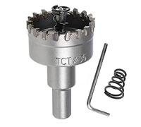 SagaSave Ruko Scie-cloche robuste en carbure de tungstène pour acier inoxydable 35 mm