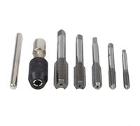 SageFurned BAER Porte-outils court avec cliquet M 3-10 | 1/8-3/8 pour tarauds à main et à coupe | Cliquet pour taraud (2 pièces 5-12 mm)