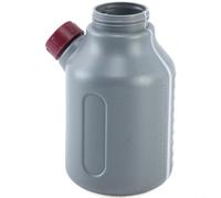 SageFurned Bouteille de mousse de rechange avec ouverture latérale pour nettoyeur haute pression, buse PA incluse, gobelet doseur dans le couvercle, design résistant à haute pression, blanc (gris)