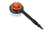 SageFurned Brosse ronde rotative de rechange pour nettoyeur haute pression PW909203K, brosse rotative avec raccord à baïonnette, 42 x 14 x 10 cm, noir