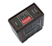 SageFurned Détecteur de boucle à induction 12 V 24 V CC pour armoires et portes automatiques, détecteur de contrôle d'accès avec affichage LED, boîtier ABS résistant aux intempéries