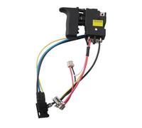 SageFurned Interrupteur 638882-6 de rechange pour marteau perforateur sans fil Makita BHR162 BHR202 DHR202 18 V remplace 6506549