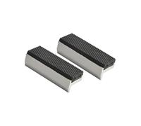 SageFurned Lot de 2 mâchoires en alliage d'aluminium avec aimants puissants de 7,6 à 20,3 cm en forme de V pour métal, étau, bois, plastique, argent