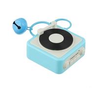 SageFurned Porte-clés léger pour mini enregistreur vocal, facile à utiliser pour notes d'amour et de musique, souvenir mémorable, vert (D)
