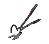 SageFurned QWORK® Pince en caoutchouc d'échappement, pince de démontage en caoutchouc d'échappement, pour enlever le crochet d'insonorisation (noir)