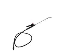 SageFurned Rallonge de lance de pulvérisation en acier inoxydable, buse réglable, raccord de 18 mm, tuyau robuste pour de nombreuses applications, noir et rouge