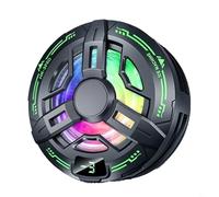 SageFurned Refroidisseur de téléphone magnétique à clipser 15 W, ventilateur de jeu silencieux avec 3 vitesses, dissipation efficace de la chaleur pour smartphones, alimentation de type C