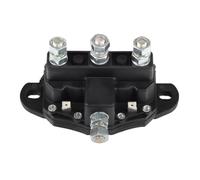 SageFurned Relais de commande de treuil 12 V 150 A DPDT Solénoïde de recul COLE HERSEE Compatible avec charges lourdes Noir