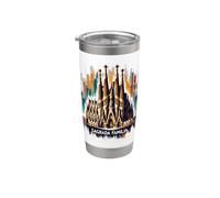 Sagrada Familia Barcelona Espagne Gobelet isotherme en acier inoxydable double paroi