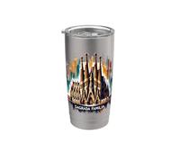 Sagrada Familia Barcelona Espagne Gobelet isotherme en acier inoxydable double paroi