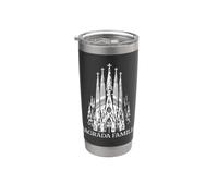 Sagrada Família Gobelet isotherme en acier inoxydable double paroi