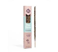 SAGRADA MADRE - Encens en bâton - Bâtons 100 % naturels - env. 8 bâtons par paquet (PALO SANTO ET PATCHOULI X3)