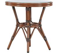 Sagrestable de café Ø60cm marron.