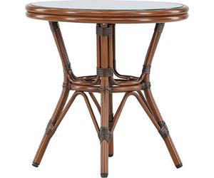 Sagrestable de café Ø60cm marron.