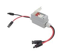 Sahgsa Disjoncteur MCB 500V 32A avec Protection IP65 pour Installation Solaire Photovoltaïque, Camping-car et Ménage (Avec câble et connecteur PV)