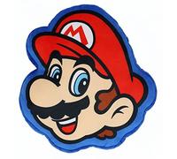 SAHINLER créateur d'univers Super Mario - Coussin 3D Mario - 100% Polyester - Bleu