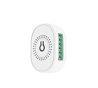 SAHROO Tuya Smart WiFi Ventilateur Ventilateur de Plafond Commutateur Module RéInitialisation Double Mode ContrôLeur de Commutateur Vocal pour Google Home Blanc
