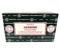 Sai Baba Nag Champa Jasmin Sachet de 15 g, 1 boîte de 12 Paquets