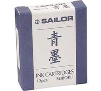 Sailor Fountain Pen Cartridge Ink "Seiboku" Blue Black 13-0602-144 (Japan Import)